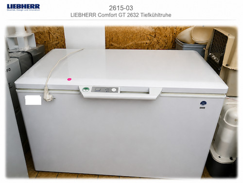 Tiefkühltruhe liebherr - tiefkühltruhe,