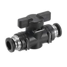 8 mm pneumatischer Kugelhahn BUC Union gerades Durchflussregelventil