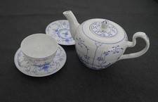 Teeservice Friesisch Blau