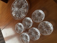 Kristallglas schalen set - kristallglas, schalen-set