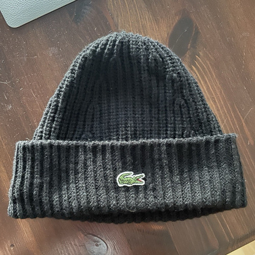 Lacoste strick beanie - lacoste,