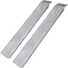 Auffahrrampe stahl 2er set - stahl,