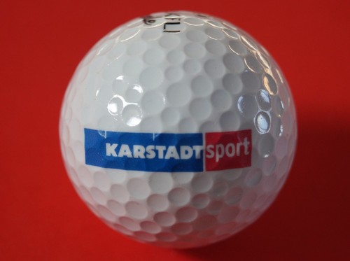 Golfball mit logo karstadt - golfball,