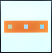 JOHANNES ITTEN  Serigraphie 1930-1940  " Konstruktion & Farbe"