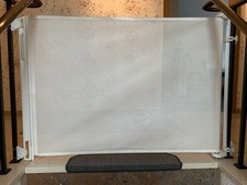 Kiddyguard Treppenschutz Rollo Lascal weiß 130 x 80 cm 