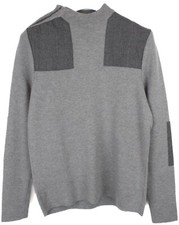 LES HOMMES Pullover Herren (Eu) 48 Wolle Matrose Schulter Knöpfe