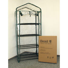 Mini Gewächshaus Balkon Foliengewächshaus 155x69x49CM / 4 Böden / XL / ContPal6a