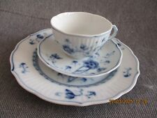 warnecke porzellan Victoria Blue Mokkatasse Set 3Tlg handgemalt