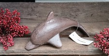 Deko Delphin aus  Gusseisen Nostalgie  Landhaus Garten Tierfigur Teich   + NEU +