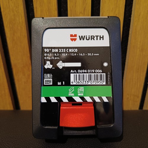 Würth kegelsenker satz - kegelsenker-satz, 90°