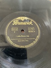 Schellackplatte Brunswick