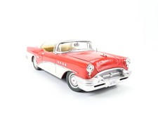 Mira Modellauto PKW Buick Century 1955 creme/rot 1:18