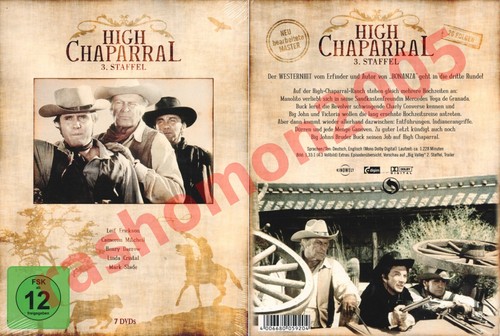 Dvd high chaparral - dvd, 3