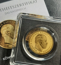 Kleine Gold Münze 999