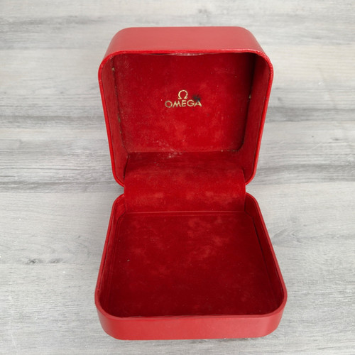 Leere vintage omega uhrenbox - vintage,
