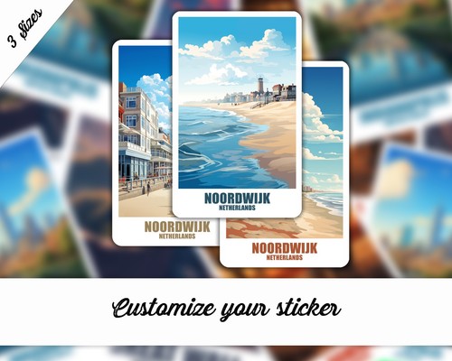 Noordwijk aufkleber - noordwijk,