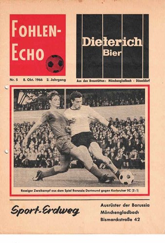 Fussball programmheft 66 67 - , 66/67