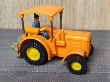 (2142) Siku PlastikV 182/V165  Hanomag Baustellenschlepper mit Seilwinde