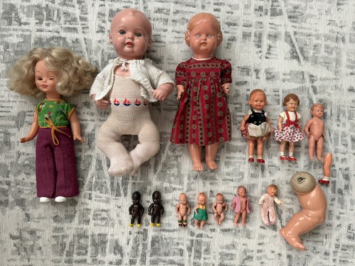 Vintage puppen konvolut - konvolut, (13