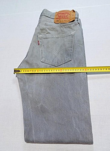 Men levi jeans grey denim - grey,
