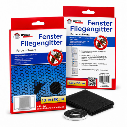 2er set fenster fliegengitter - fenster,