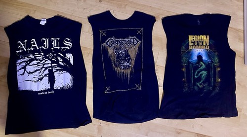 Death metal shirt bundle - 3,