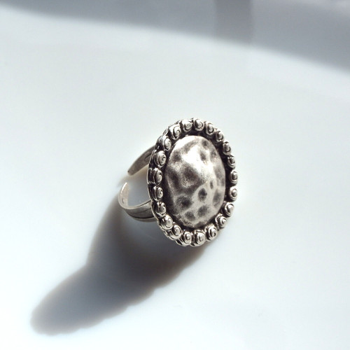 Ring silber verstellbar