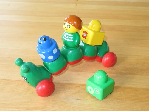 Lego duplo primo raupe - duplo, grün
