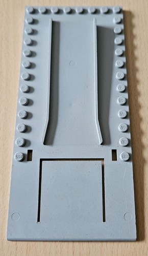 Lego garage platte 8x18 - 8x18, grau
