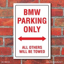 Schild American Style Deko BMW