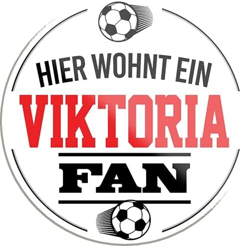 Viktoria fan magnet fußball - "viktoria,