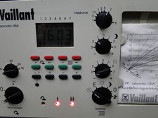 Vaillant Heizung Steuerung  Reglung VRC calormatic UBW ink. Montageplatte