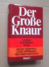 Der Große Knaur, Band 2 - Lexikon 1981
