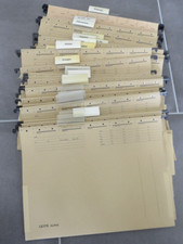 27 Stück Leitz 1916 Hänge Registratur Mappen Hängehefter