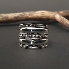 Bali Silberring 925er Silber