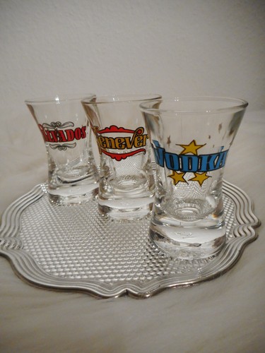 Gläser wodka calvados - 3,