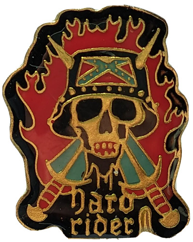 Ansteckpin pin hard biker - pin, biker*