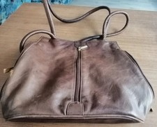 Braune Tasche von Vera Pelle -