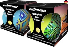 Sunflex X WABOBA Extreme 2er Set Wurfbälle, Wasserspaß mit blauem und grünem Wa