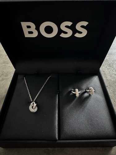 Boss set aus halskette - aus, und