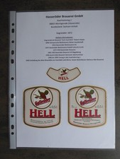 Bieretiketten, ST, Wernigerode (Hasserode), Hasseröder Brauerei GmbH