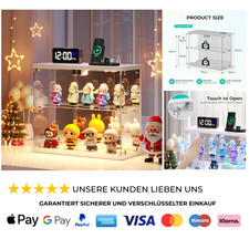 Glasvitrine mit LED Sensor