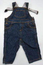 Original Baby Jeans Latzhose von Petit Bateau Größe 6M 67