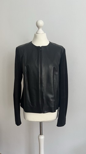 Schwarze lederjacke von - schwarze,