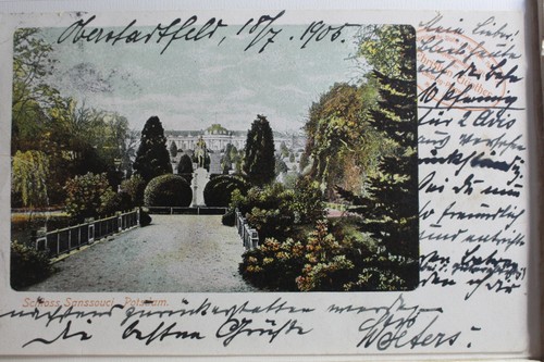 Potsdam schloss sanssouci - ak,