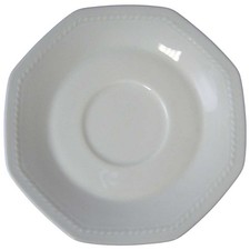 Untertasse für Kaffee Schirnding Bavaria Paris Weiß