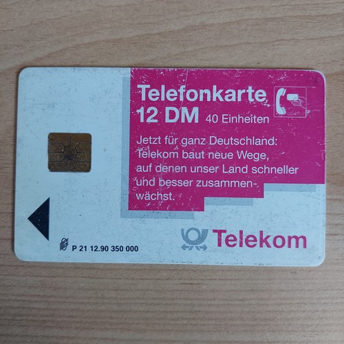 Telefonkarte 21a 12 - telefonkarte,