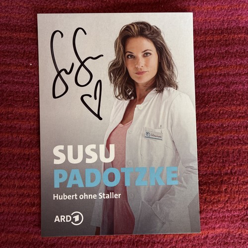 Autogrammkarte susu padotzke - autogrammkarte,