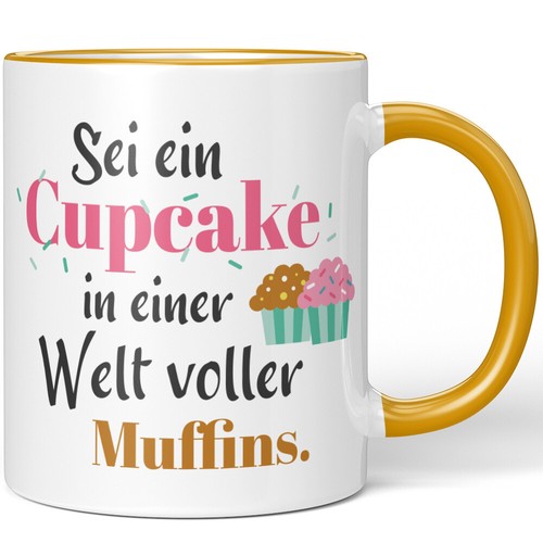 Sei ein cupcake einer welt - ein,