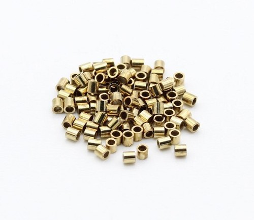 100 stk messingperlen - stk.,